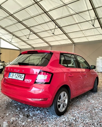 Skoda Fabia cena 47000 przebieg: 45000, rok produkcji 2021 z Świdnik małe 37